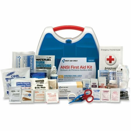 LEARNING RESOURCES ANSI A Plastic First Aid Kit, 50PK FAO90698